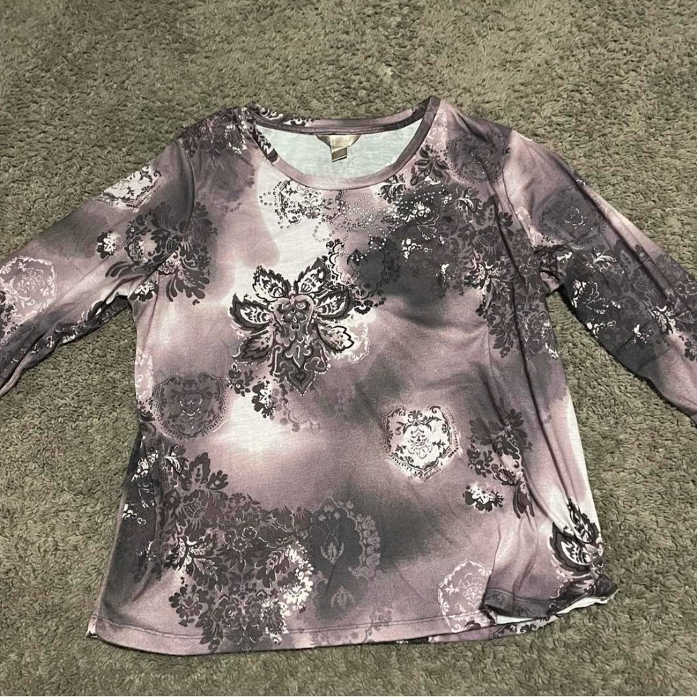 Floral Long Sleeve Top